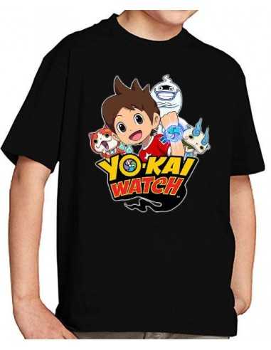 Camiseta Yo-kai Watch logo custom