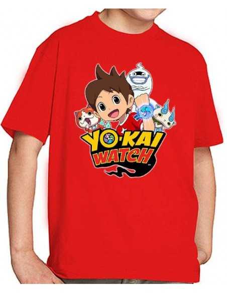 Camiseta Yo-kai Watch logo custom