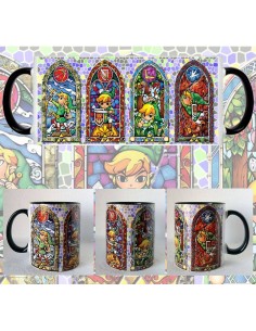 Taza The Legend Of Zelda Vidrieras