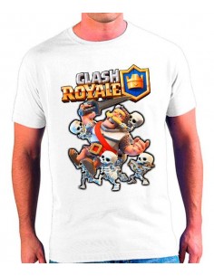 Camiseta Clash Royale caballero