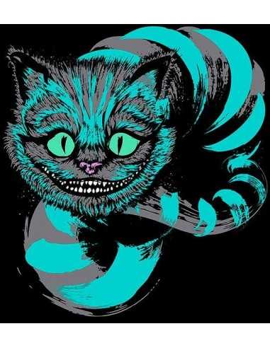 Camiseta mujer Cheshire - Art Blue