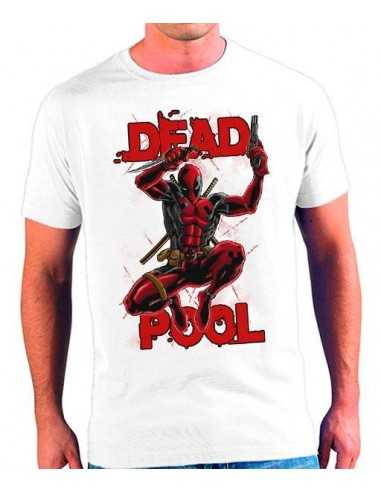 Camiseta Dead Pool Diseño Brink Poliester