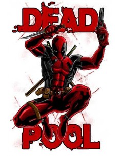 Camiseta Dead Pool Diseño Brink Poliester 2