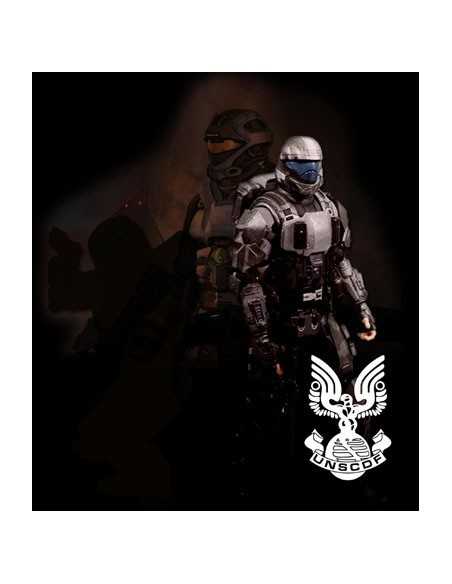 Camiseta Halo Spartan Uncs manga larga