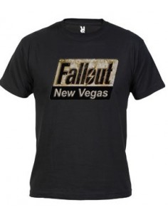 Camiseta fallout new vegas logo classic
