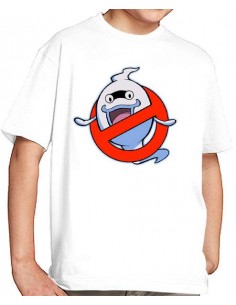 Camiseta Yo-kai Whisper cazafantasmas (Poliester)