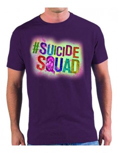 Camiseta Escuadrón Suicida Logo Colors 2
