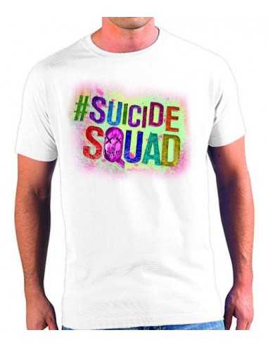 Camiseta Poliester Escuadrón Suicida Colors