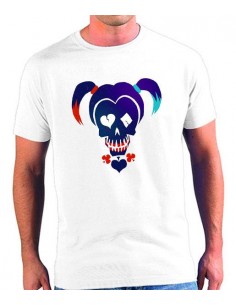 Camiseta Poliester Harley Queen art