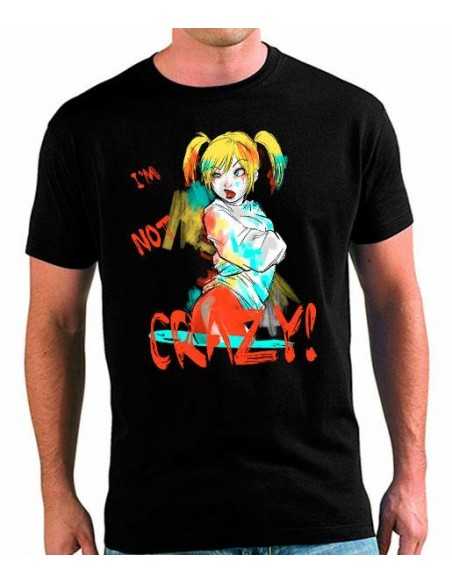 Camiseta Harley Queen not crazy