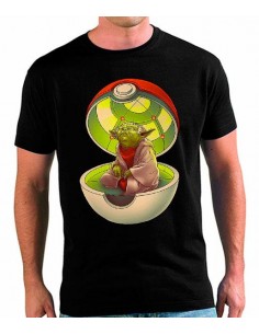 Camiseta Star Wars Yoda Pokeball