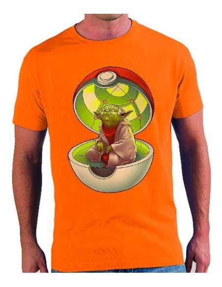 Camiseta Star Wars Yoda Pokeball