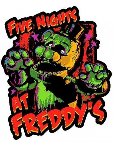 Camiseta five nights at freddy's Colors Poliester