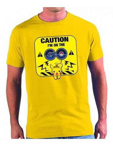 Camiseta Pokémon Go Caution