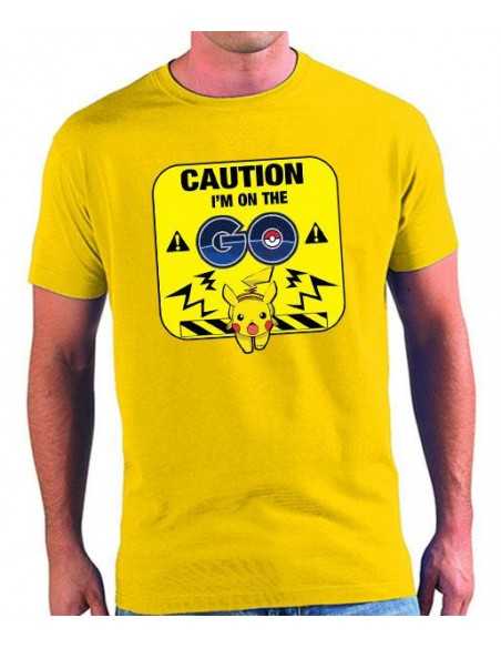 Camiseta Pokémon Go Caution