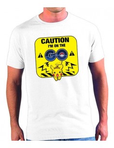 Camiseta Pokémon Go Caution