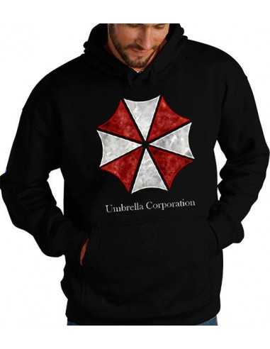 Sudadera Resident evil Umbrella Corporation ,con capucha