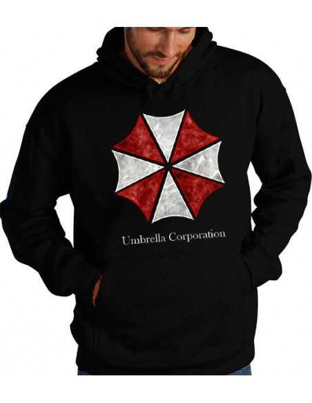 Sudadera Resident evil Umbrella Corporation ,con capucha