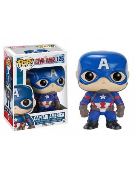 Figura Funko Pop Capitán América vivil war