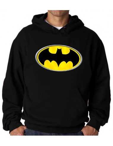 Sudadera Batman "Logo clásico" custom,con capucha