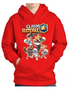 Sudadera Clash Royale Caballero & Skeletons 2