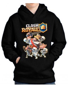 Sudadera Clash Royale Caballero & Skeletons