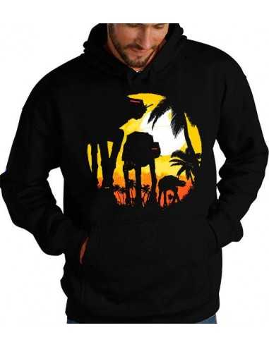 Sudadera Star Wars AT-AT Atardecer