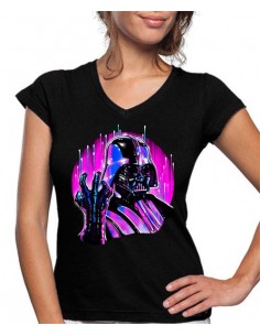 Camiseta Star Wars de mujer Darth Vader Únete