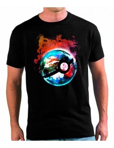 Camiseta Pokémon Pokeball Pullpix