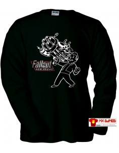 Camiseta Fallout New Vegas, Vault boy misil