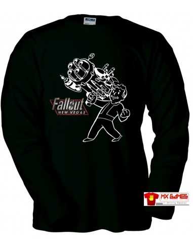 Camiseta Fallout New Vegas, Vault boy misil Camiseta Fallout New Vegas, Vault boy misil