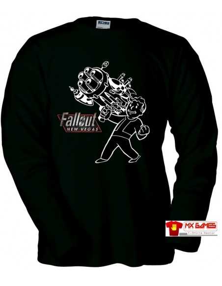 Camiseta Fallout New Vegas, Vault boy misil Camiseta Fallout New Vegas, Vault boy misil