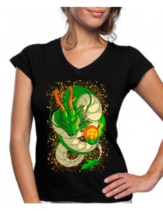 Camiseta de mujer Dragon Ball Z Shenronz Art