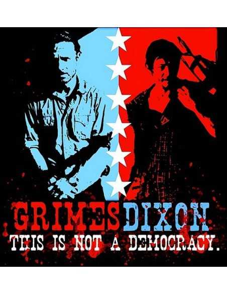 Camiseta de mujer The Walking Dead Democracia Camiseta de mujer The Walking Dead Democracia