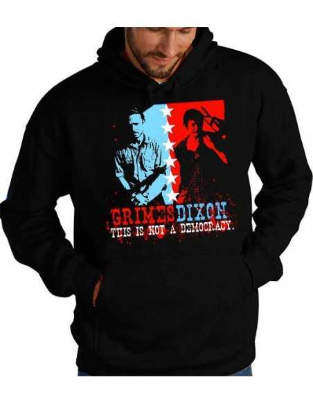 Sudadera The Walking Dead Rick y Daryl