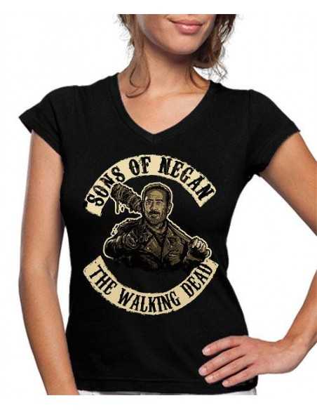Camiseta de mujer The Walking Dead Negan