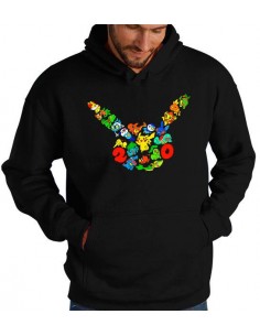 Sudadera Pokémon 20 Aniversario color