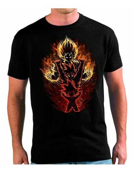 Camiseta Dragon Ball Z Goku Evolution Saiyan