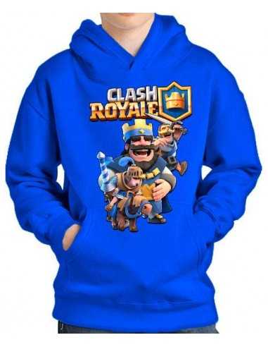 Sudadera Clash Royale Rey