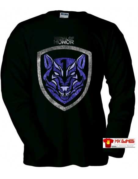 Camiseta Medal of Honor Tier1 wolfpack manga larga