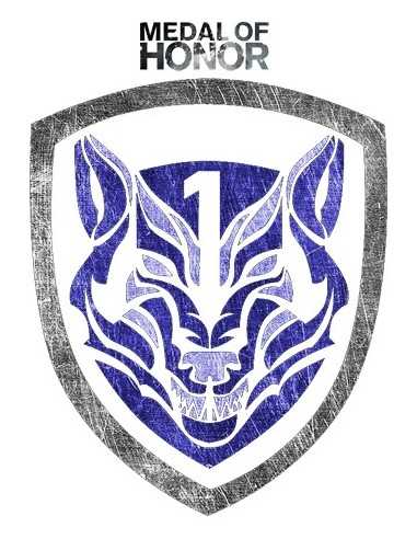 Camiseta Medal of Honor Tier1 wolfpack manga larga