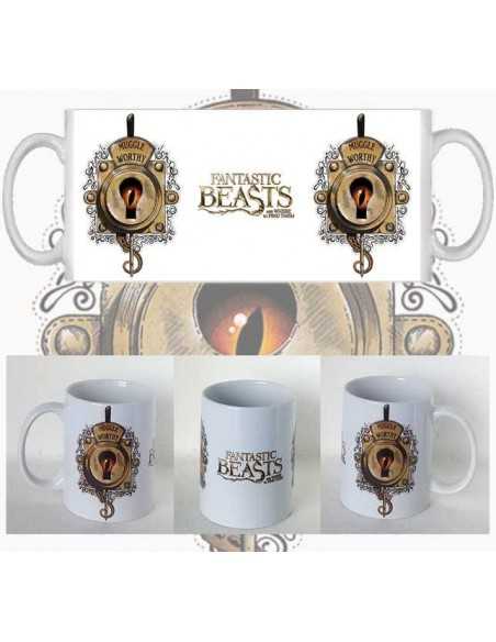 Taza Animales Fatásticos y Donde Encontrarlos - cerradura