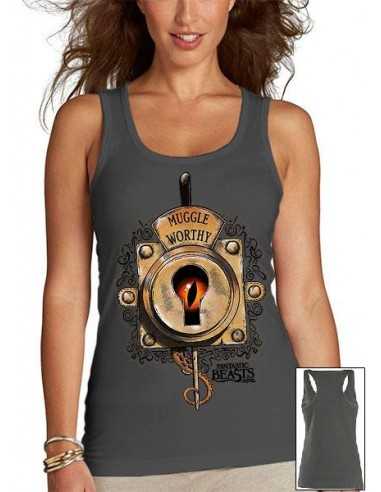 Camiseta mujer tirantes Animales fantásticos