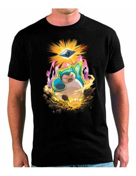 Camiseta Pokémon Sol y Luna Snorlax Z