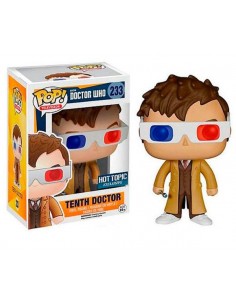 Figura Funko Pop Doctor Who 10 Doctor Gafas 3D