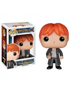 Figura Funko Ron Weasley con varita Harry Potter