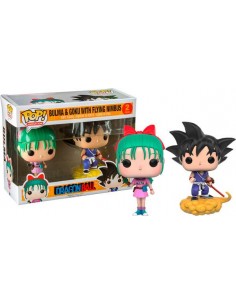 Figuras Funko Pop Bulma y Goku Dragon Ball Z