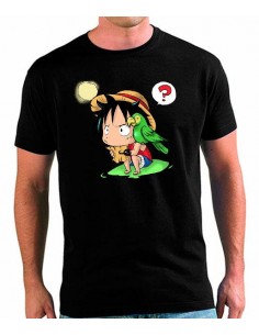 Camiseta One Piece Luffy con Loro 2