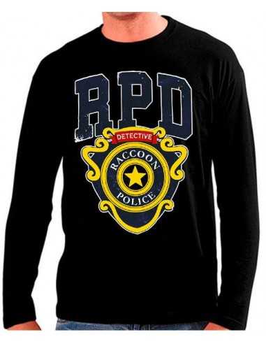 Camiseta manga larga Resident evil 6 Raccon city Police