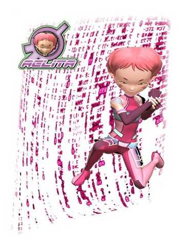 Camiseta Codigo Lyoko Arelita (matrix) manga larga